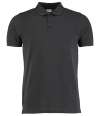 K408 KK408 Kustom Kit Klassic Heavy Slim Fit Piqué Polo Shirt Graphite Grey colour image